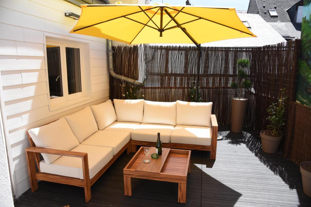 Apartamento Kimme Blue - Terrasse Exceptionnelle Plein Centre Orléans Exterior foto